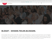 Tablet Screenshot of blogst.de